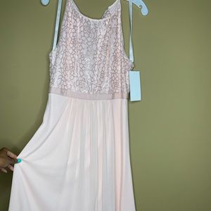 Pink bridesmaid dress